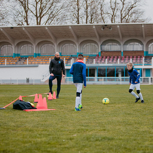 tour d'un terrain de foot