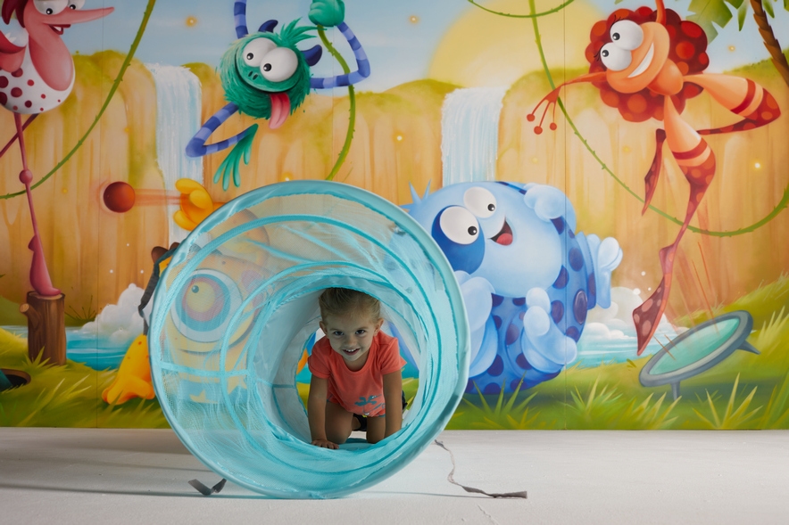 enfant pratiquant de la babygym